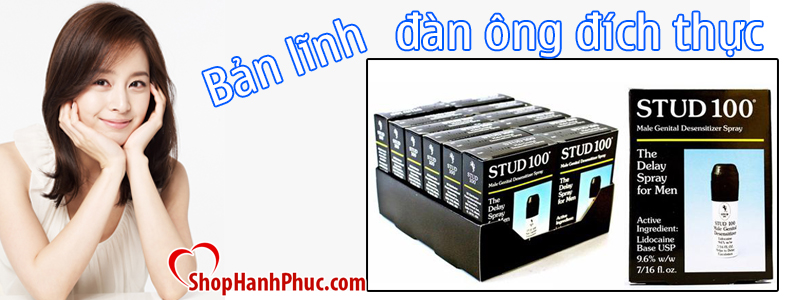Stud 100 xịt chống xuất tinh sớm kéo dài thời gian hiệu quả 13ml