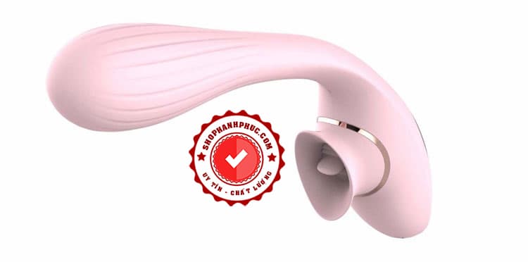 Disa Oralsex Máy Rung Cao Cấp Uốn Cong 2IN1 Thỏa Mãn Mua Ngay