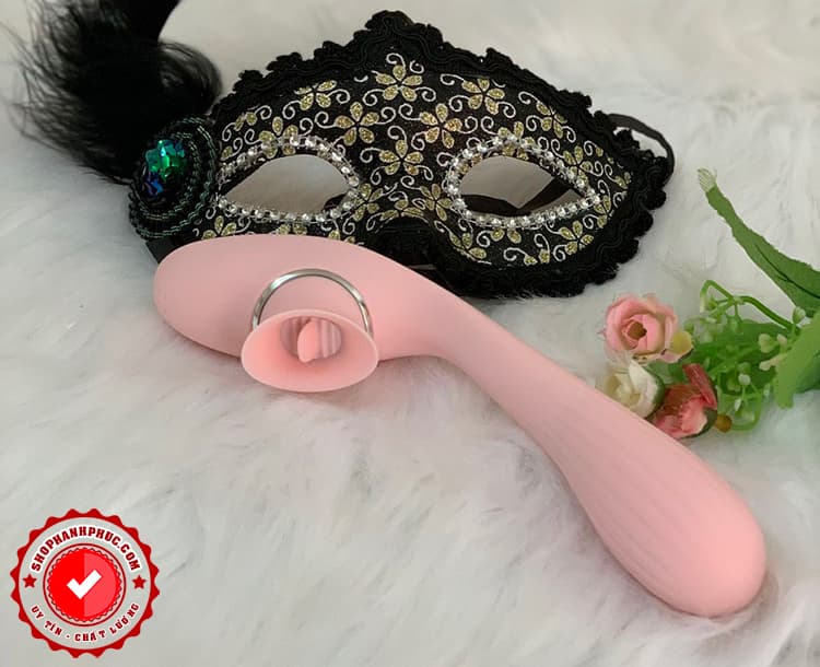 Disa Oralsex Máy Rung Cao Cấp Uốn Cong 2IN1 Thỏa Mãn Mua Ngay