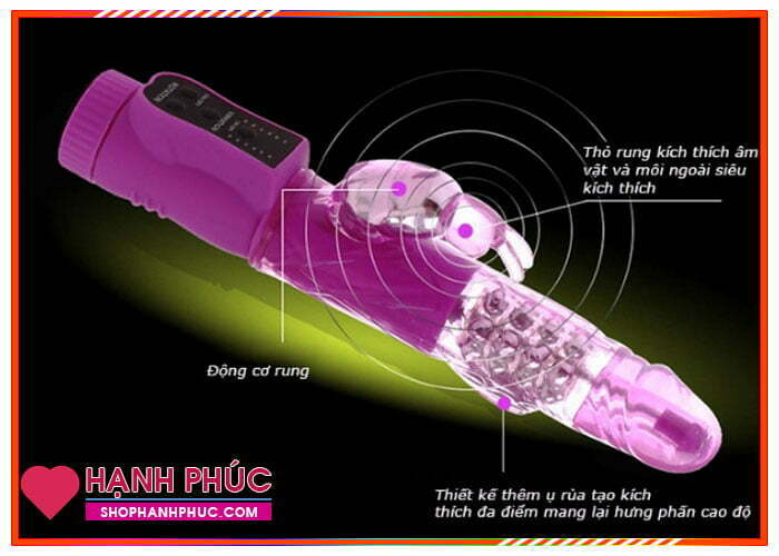 Đồ Chơi Người Lớn Nữ DVG Rung 2 Đầu SHP1106 Siêu Phê