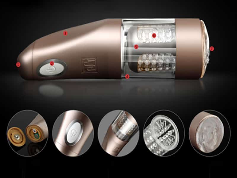 Máy Rung Giả KATERINA USA Thụt Tự Động Cao Cấp Cho Nam
