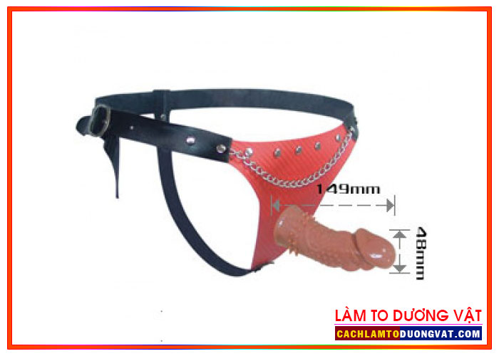 Sextoy Les Dương Vật Giả Có Gai Dây Đeo Siêu Thực Giá Tốt