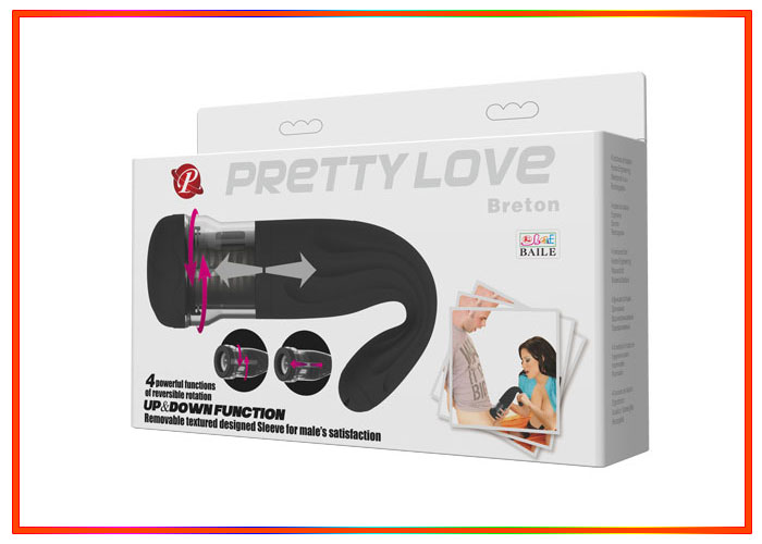 BRETON đồ chơi tự động cho nam thủ dâm silicon mềm mại an toàn