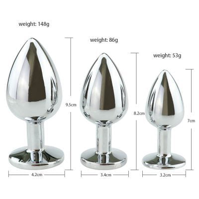 Dụng Cụ MatXa Hậu Môn Inox SHP1114 Cao Cấp, An Toàn, Hiệu Quả