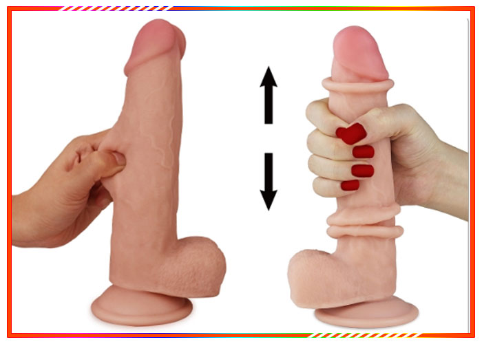 Dụng cụ tình dục nữ rung 10 cấp độ kèm gel bôi trơn SHP466