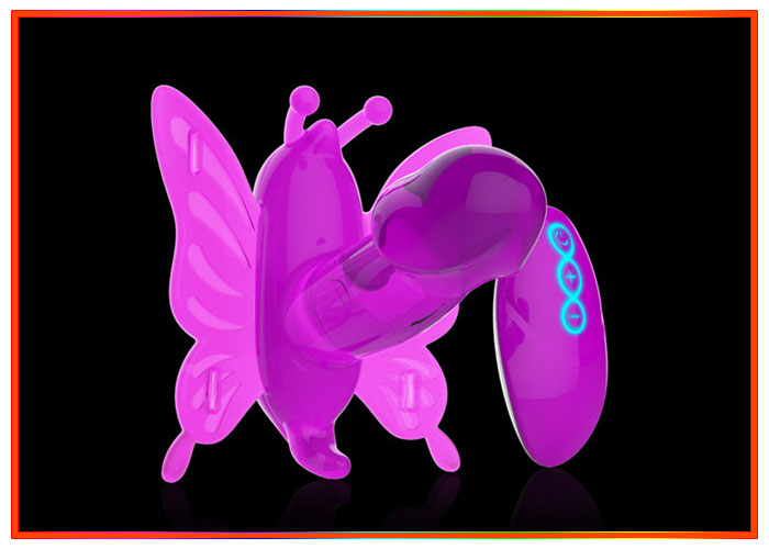 Đồ Chơi Người Lớn Dương Vật Giả Có Dây Đeo Con Bướm Siêu Hot SHP691