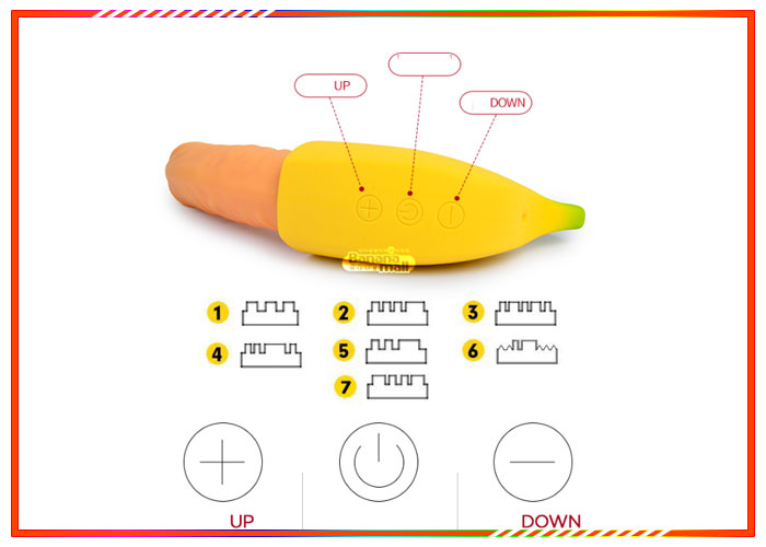 Banana Moni Chim Giả Ngụy Trang Chuối Cao Cấp Kích Thích
