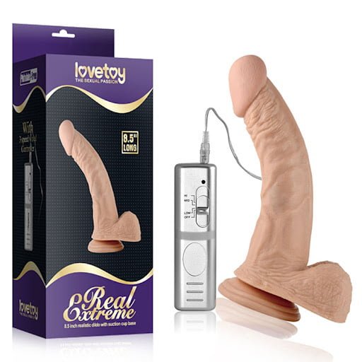 Dương Vật Giả Lovetoy Dán Tường SHP117 Rung Siêu Kích Thích