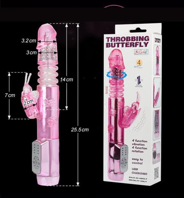 Buồi giả rung ngoáy thụt đa năng cao cấp kích thích mạnh mẽ SHP111