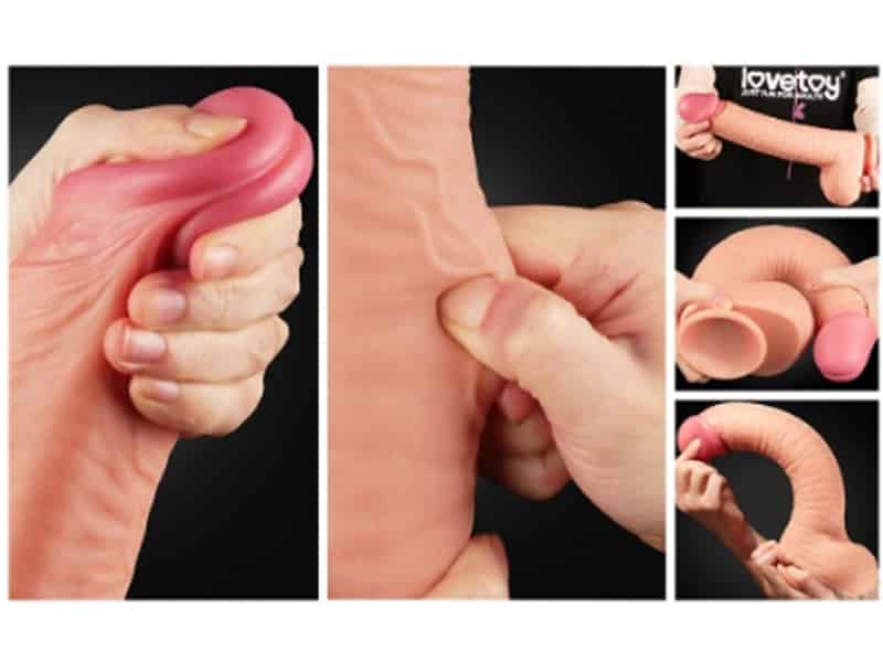 Dương Vật Giả Hít Tường Silicone Đa Lớp Kích Thích Mạnh Mẽ Dương Vật Giả Hít Tường Silicone Đa Lớp Kích Thích Mạnh Mẽ