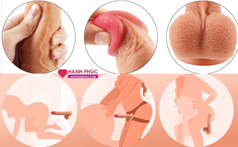 Dương Vật Giả Dính Tường Siêu Rung Panly SHP1202 Kích Thích Mạnh - Sưởi Ấm
