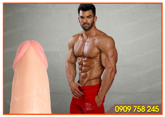 Dương Vật Giả Khủng Dán Tường Không Rung Kích Thích Mạnh SHP330