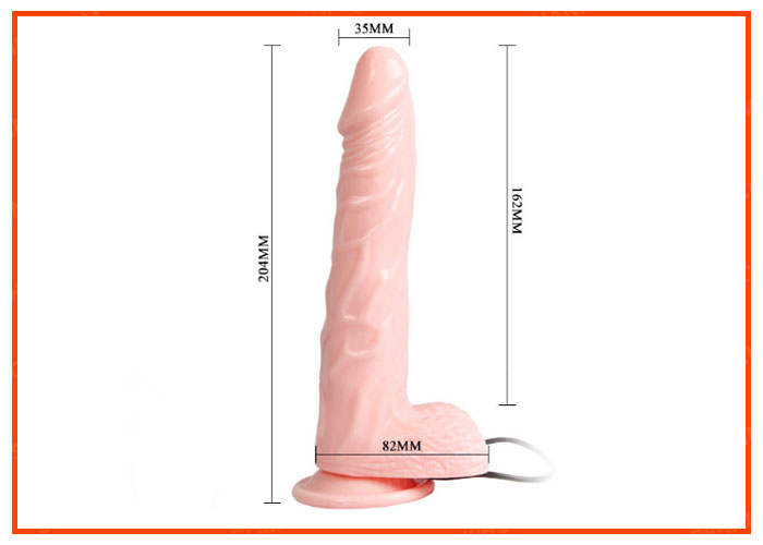 Dương Vật Giả Gắn Tường FIERY DONG Gân Guốc Siêu Thực SHP708