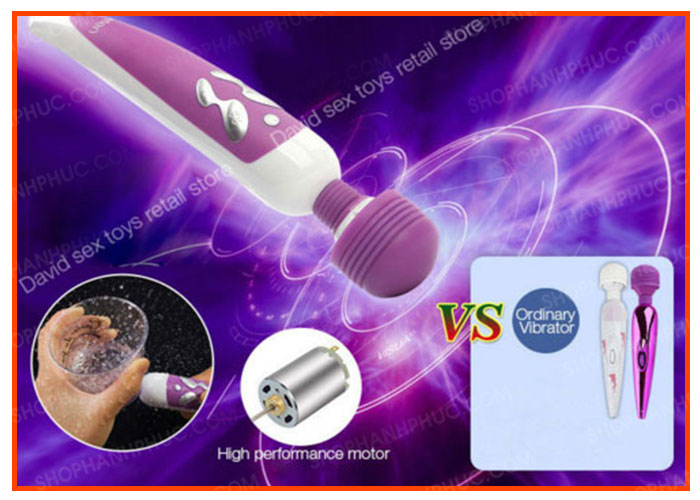 Chày Rung Đa Điểm SHP527 Kích Thích Mạnh Mẽ Thư Giãn