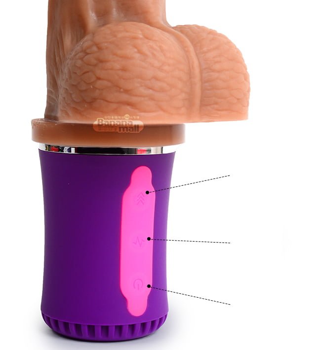 Dương Vật Giả Silicone SHP233 Rung Thụt 12 Cấp Độ Hấp Dẫn