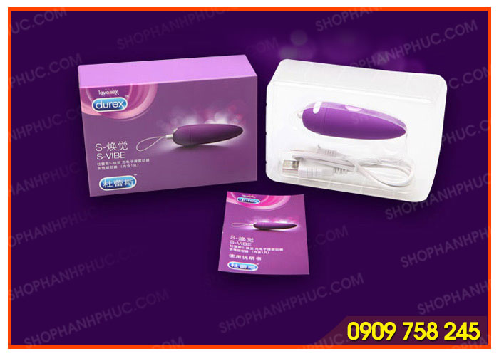 Trứng Rung Tình Yêu Cao Cấp Durex Đồ Chơi Nữ Siêu Hot
