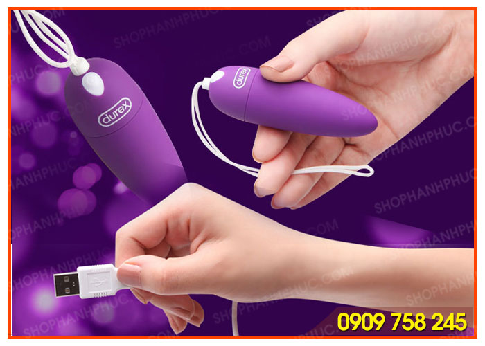 Trứng Rung Tình Yêu Cao Cấp Durex Đồ Chơi Nữ Siêu Hot