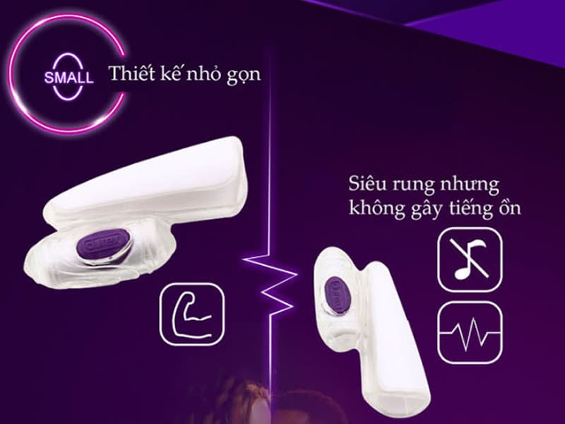 Durex Play Finger Máy Rung Đeo Ngón Tay Mini Hút Mạnh, Sướng