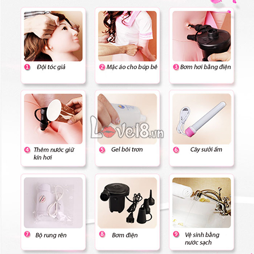 Búp Bê Bơm Hơi Cao Cấp Đa Dạng Kích Thích Người Tình Mơ Ước