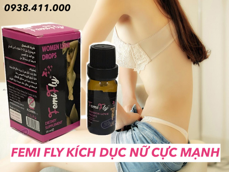 Femi Fly kích dục nữ dạng nước chính hãng tăng cường ham muốn