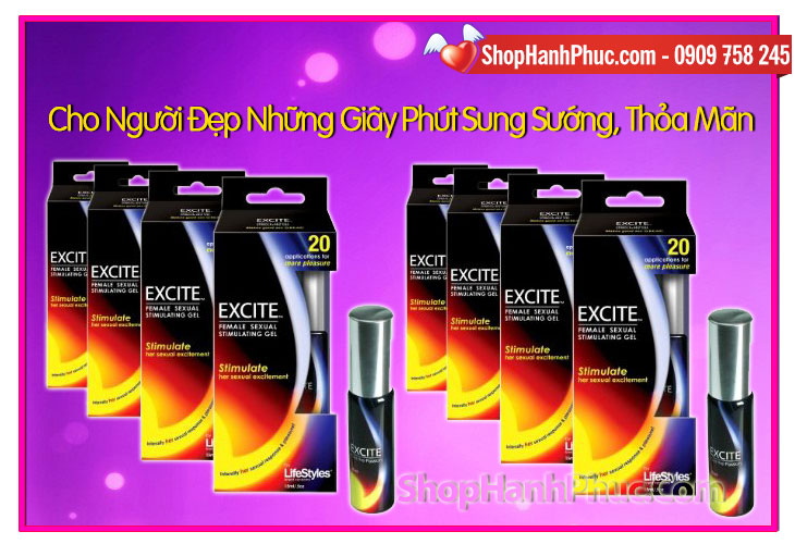 Gel bôi trơn Exciter cao cấp mượt mà an toàn giá tốt SHP64 Gel bôi trơn Exciter cao cấp mượt mà an toàn giá tốt SHP64