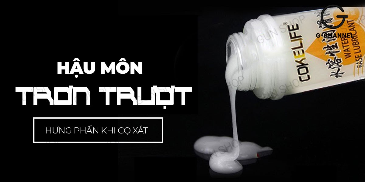 Gel bôi trơn tinh trùng Cokelife 300ml an toàn thăng hoa