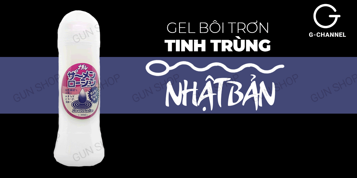 Gel bôi trơn tinh trùng Nhật Bản siêu mượt an toàn 300ml