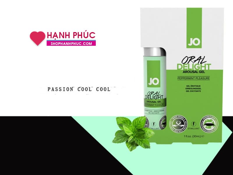 Gel Hương Thơm JO Oral Tăng Khoái Cảm Nuốt Được Kích Thích Mạnh