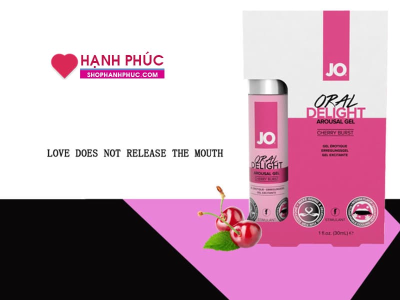 Gel Hương Thơm JO Oral Tăng Khoái Cảm Nuốt Được Kích Thích Mạnh