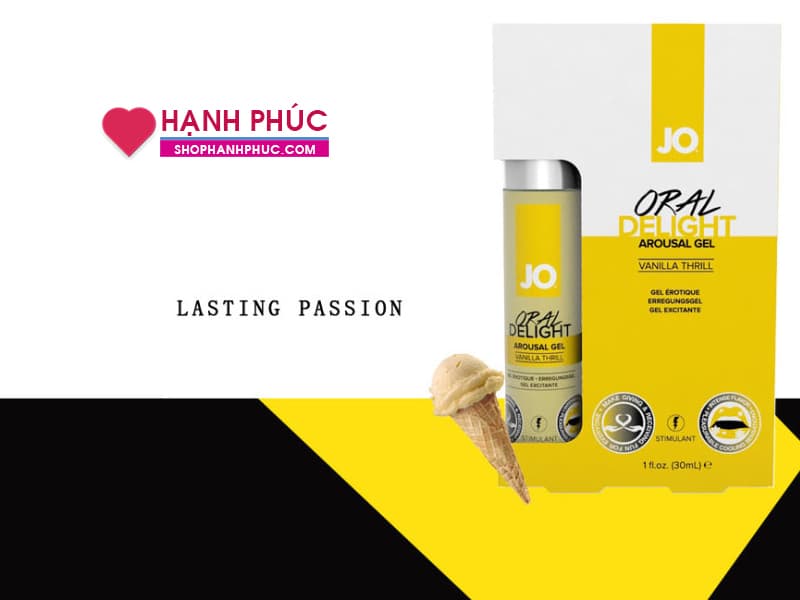 Gel Hương Thơm JO Oral Tăng Khoái Cảm Nuốt Được Kích Thích Mạnh