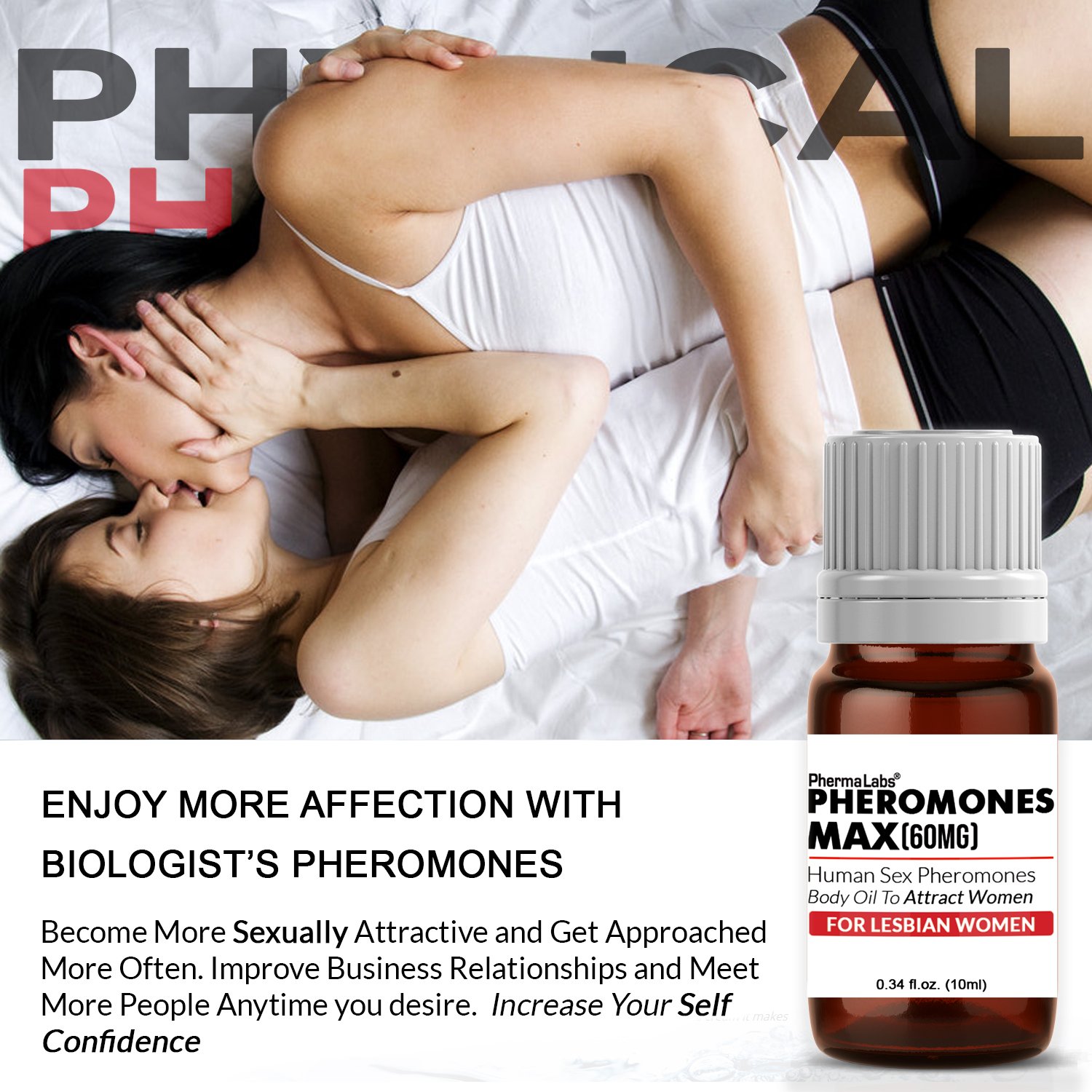 Phermalabs Lesbian Kích Thích Đồng Tính Nữ Tăng Ham Muốn Mạnh Mẽ