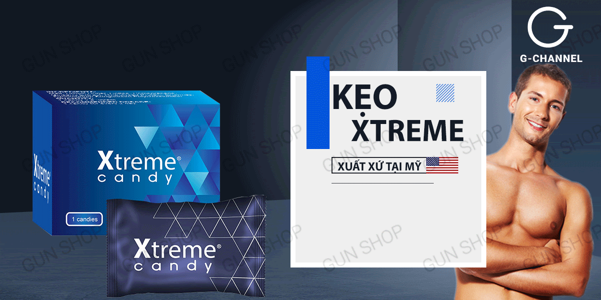 Kẹo nhân sâm Xtreme tăng sinh lý mạnh mẽ sung mãn ngày Kẹo nhân sâm Xtreme tăng sinh lý mạnh mẽ sung mãn ngày