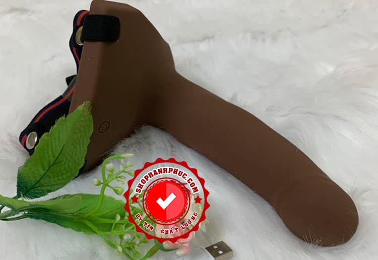 Cu Giả Dây Đeo Lani Bigtor Điều Khiển Từ Xa Silicon 10 Chế Độ Rung