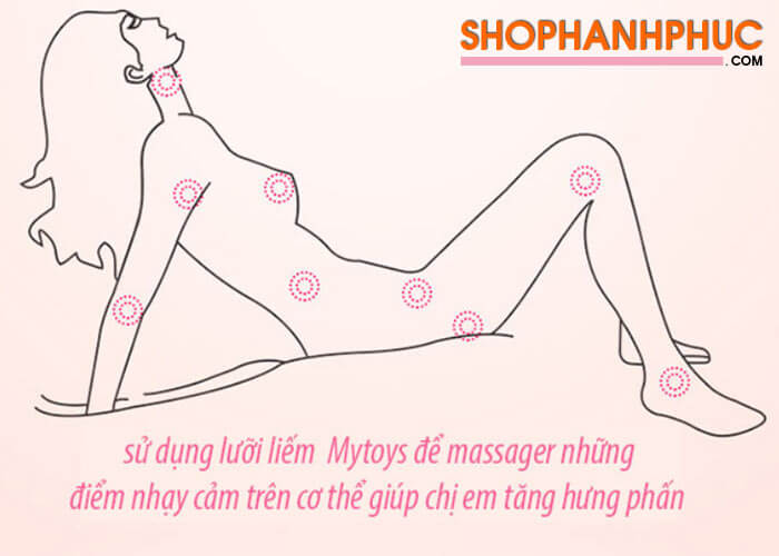 Lưỡi Rung MyToys Cao Cấp 6 Chức Năng Hút Hấp Dẫn Giá Tốt