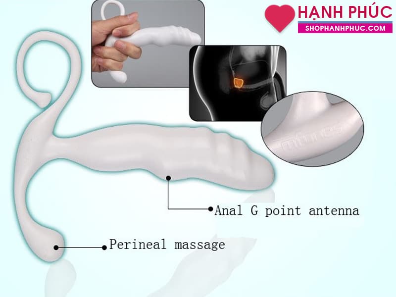 M-NEO Máy Mát Xa Hậu Môn SHP1015 Kích Thích Đa Chức Năng Sảng Khoái