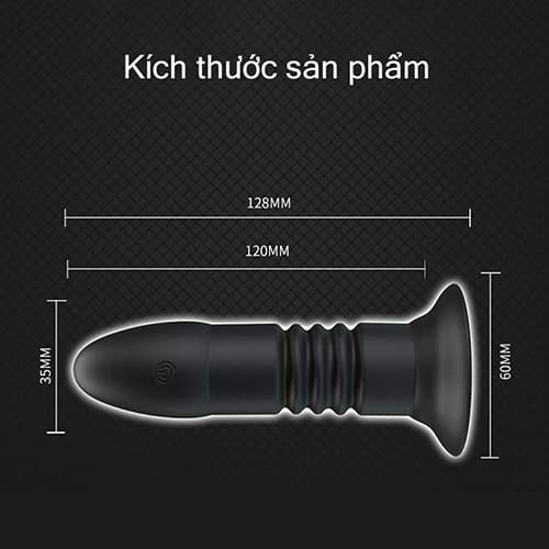 Magic Hebe Trợ Thủ Tối Ưu Mơn Trớn Rung Thụt Hậu Môn SHP1198