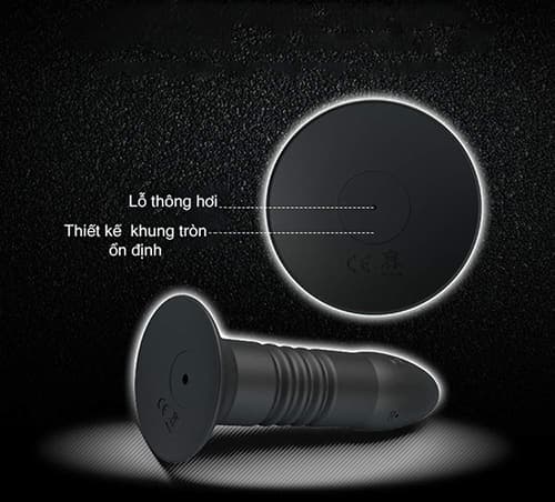 Magic Hebe Trợ Thủ Tối Ưu Mơn Trớn Rung Thụt Hậu Môn SHP1198