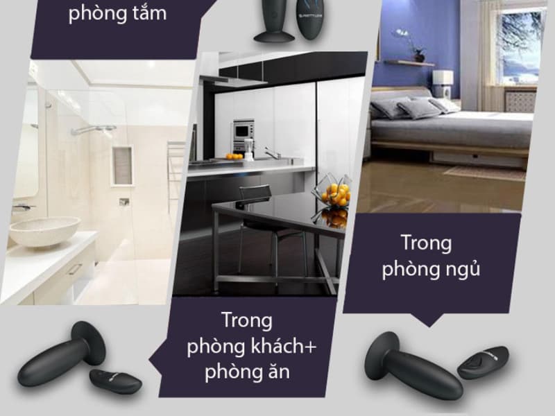 Máy Rung Mini GosPel Gắn Tường Điều Khiển Từ Xa Đỉnh Cao