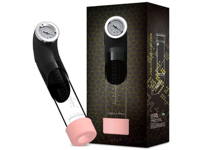Big Men Pump máy tập kéo dài dương vật tự động an toàn hiệu quả