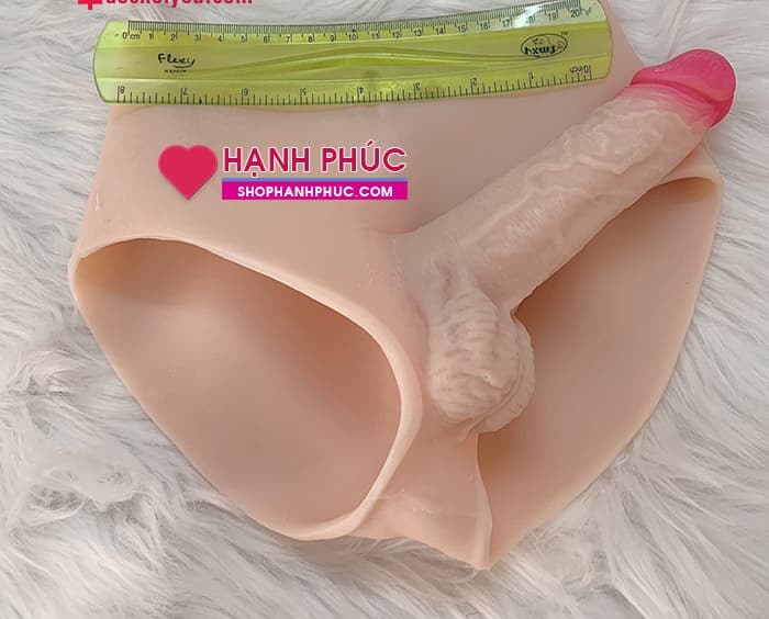Dương Vật Giả Quần Lót Silicon Mềm Mịn Kích Thích Nam Nữ