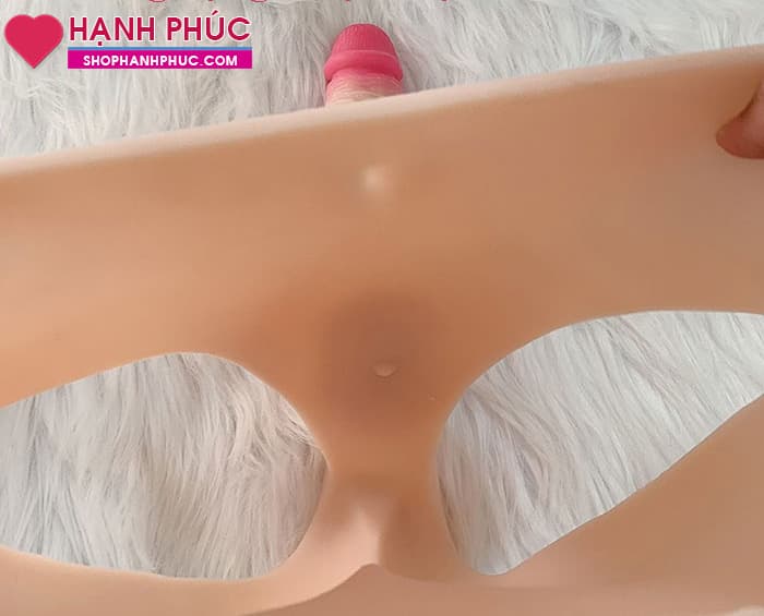 Dương Vật Giả Quần Lót Silicon Mềm Mịn Kích Thích Nam Nữ