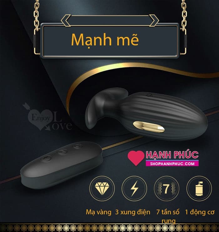 Máy Rung Xung Điện Prettylove Kelly SHP1209 silicon mềm mại tiện lợi