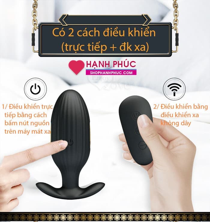 Máy Rung Xung Điện Prettylove Kelly SHP1209 silicon mềm mại tiện lợi