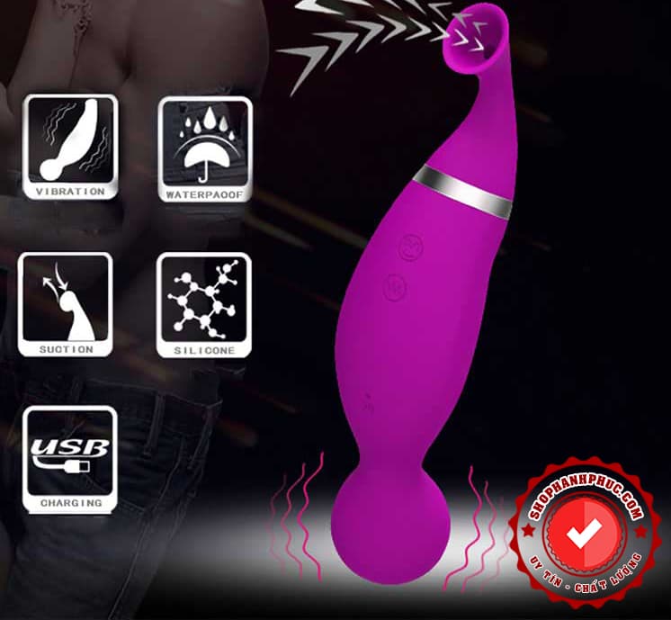 Romance Vibro Máy Rung Mút Âm Hộ 3 Trong 1 Siêu Phê Kích Thích Tối Đa SHP1095