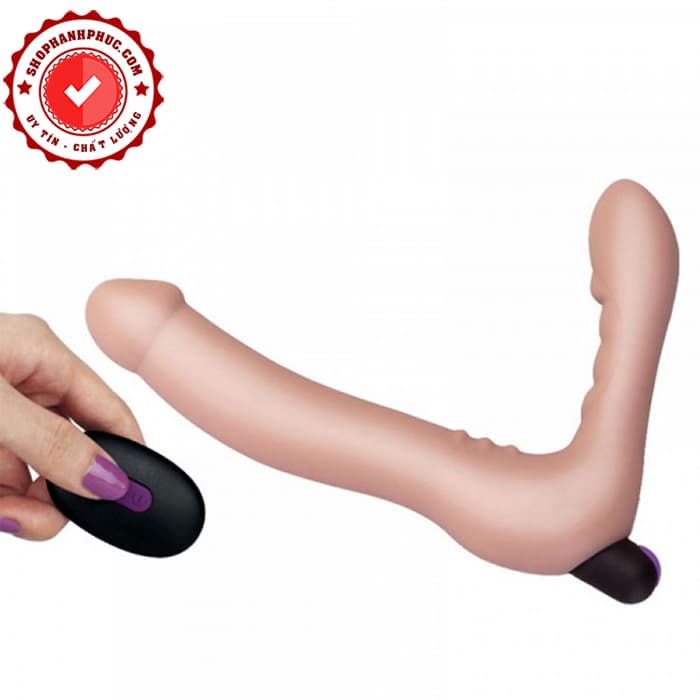 Sextoy 2 Đầu Joy Silicon Mềm Mại Rung Mạnh Điều Khiển Từ Xa