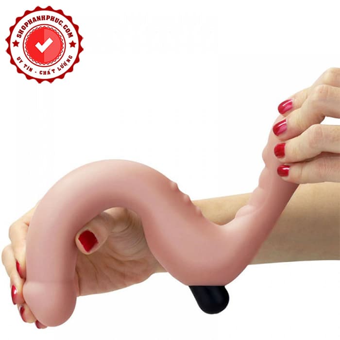 Sextoy 2 Đầu Joy Silicon Mềm Mại Rung Mạnh Điều Khiển Từ Xa