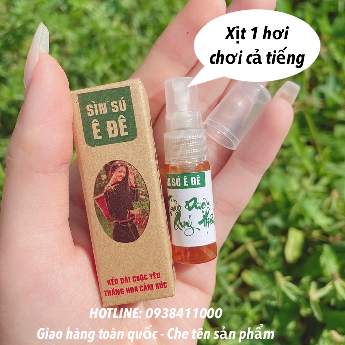 Sìn sú Ê Đê dạng xịt 5ml chống xuất tinh sớm kéo dài quan hệ Sìn sú Ê Đê dạng xịt 5ml chống xuất tinh sớm kéo dài quan hệ