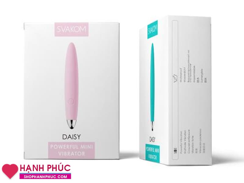 Máy Rung Svakom Daisy 3 Tốc Độ Sang Trọng Kích Thích Mạnh Máy Rung Svakom Daisy 3 Tốc Độ Sang Trọng Kích Thích Mạnh
