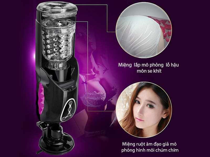 TeneCopic Máy Thủ Dâm Âm Đạo Rung Thụt Ngoáy Tự Động Sảng Khoái TeneCopic Máy Thủ Dâm Âm Đạo Rung Thụt Ngoáy Tự Động Sảng Khoái