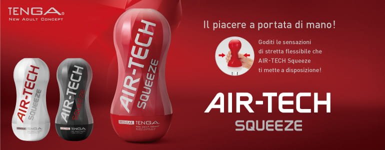 Cốc Thủ Dâm Tenga AirTech Squeeze Cao Cấp Mạnh Mẽ Tiện Lợi